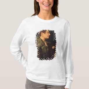 Portret van een vrouw t-shirt