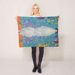 Portret van Elisabeth Lederer, Gustav Klimt Fleece Deken