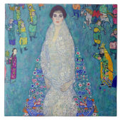 Portret van Elisabeth Lederer, Gustav Klimt Tegeltje (Voorkant)