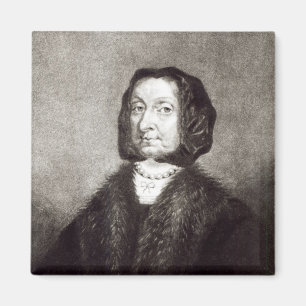 Portret van Elizabeth Cromwell Magneet
