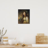 Portret van Emma, Lady Hamilton, 1786 Poster (Keuken)