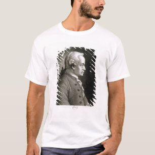 Portret van Emmanuel Kant, Duitse filosoof T-shirt