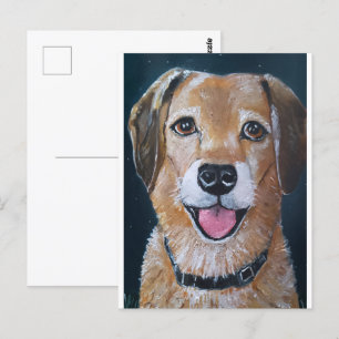 Portret van Engué door Alfred Fox Briefkaart