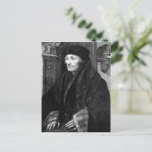 Portret van Erasmus Briefkaart (Staand voorkant)