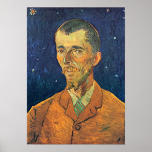 Portret van Eugene Boch door Vincent van Gogh Poster