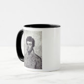 Portret van Evariste Galois Mok (Voorkant links)