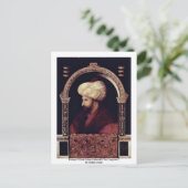 Portret van Fatih Sultan Mehmed Ii de Veroveraar Briefkaart (Staand voorkant)