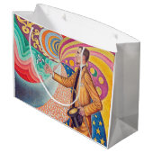 Portret van Felix Feneon, Signac Groot Cadeauzakje (Achterkant Gekanteld)