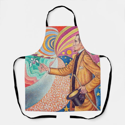 Portret van Felix Feneon, Signac Schort (Voorkant)