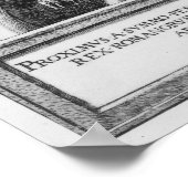 Portret van Ferdinand I van Habsburg, 1531 Poster (Hoek)