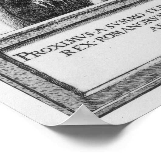 Portret van Ferdinand I van Habsburg, 1531 Poster (Hoek)