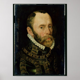 Portret van Filips van Montmorency Poster