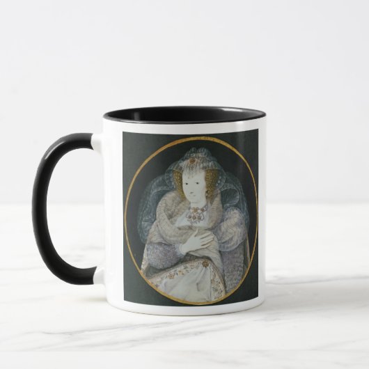 Portret van Frances, Countess Howard Mok (Links)