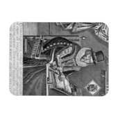 Portret van Francis Bacon (1561-1626) Magneet (Horizontaal)