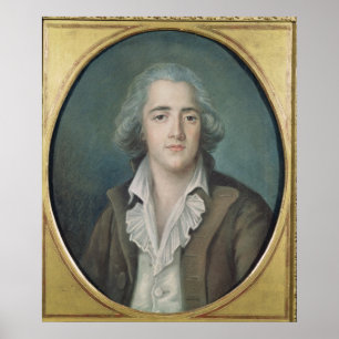 Portret van Francois Rene Vicomte de 2 Poster