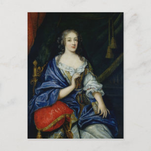 Portret van Francoise-Louise de la Baume le Blanc Briefkaart
