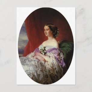 Portret van Franz Xaver Winterhalter Briefkaart