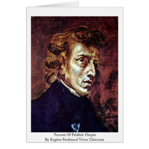 Portret van Frédéric Chopin