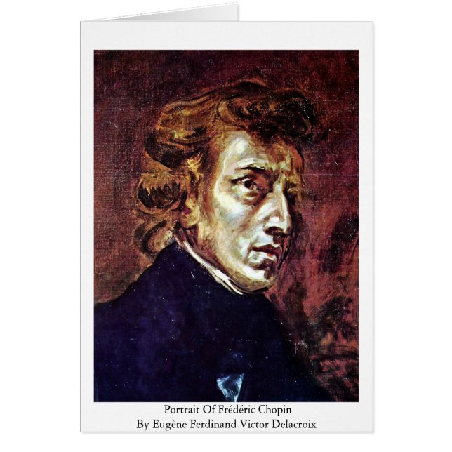 Portret van Frédéric Chopin (Voorkant)