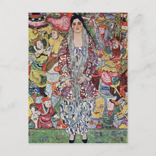 Portret van Frederika Maria Beer door Gustav Klimt Briefkaart