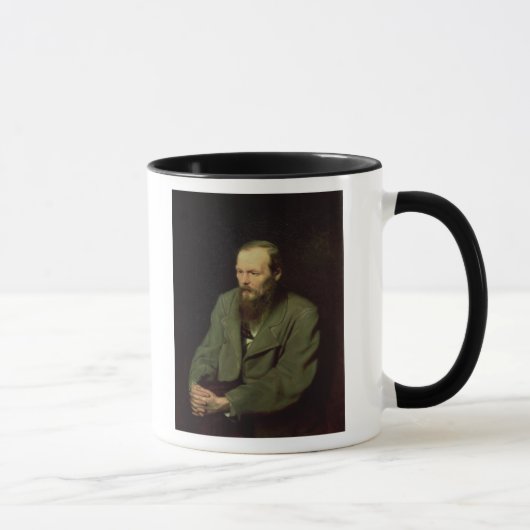 Portret van Fyodor Dostoyevsky 1872 Mok (Rechts)