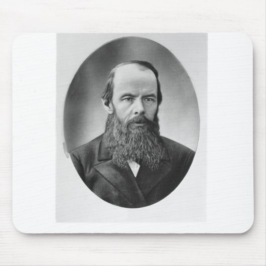 Portret van Fyodor Mikhailovich Dostoyevsky Muismat (Voorkant)