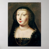 Portret van Gabrielle d'Estrees Poster (Voorkant)