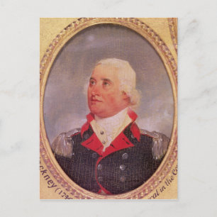 Portret van generaal-majoor Charles C. Pinckney Briefkaart