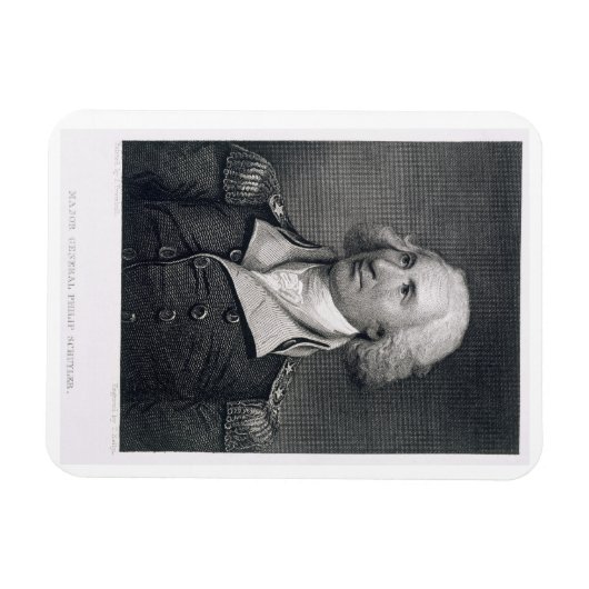 Portret van generaal-majoor Philip Schuyler, graf Magneet (Horizontaal)