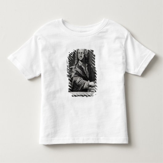 Portret van Georg Philipp Telemann Kinder Shirts (Voorkant)