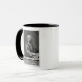 Portret van Georg Philipp Telemann Mok (Voorkant links)