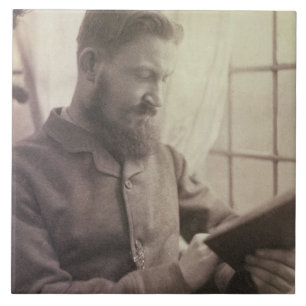 Portret van George Bernard Shaw (1856-1950) als Y Tegeltje