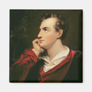 Portret van George Gordon Byron 6th Baron Magneet