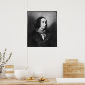 Portret van George Sand, 1838 Poster (Keuken)
