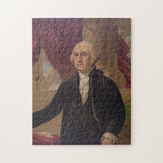  portret van George Washington (1876) Legpuzzel (Verticaal)