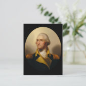 Portret van George Washington Briefkaart (Staand voorkant)