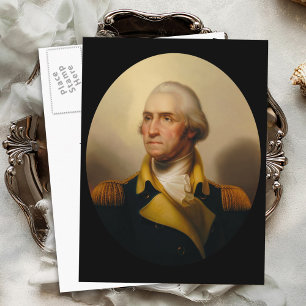 Portret van George Washington Briefkaart