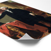 Portret van George Washington Poster (Hoek)