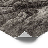  portret van George Washington Praying Poster (Hoek)