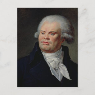 Portret van Georges Danton Briefkaart