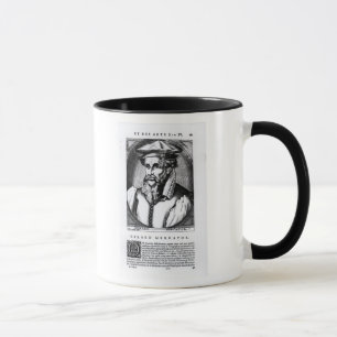 Portret van Gerard Mercator Mok