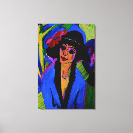 Portret van Gerda Masterstuk c1914 Canvas Afdruk