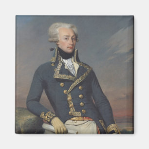 Portret van Gilbert Motier als luitenant Magneet