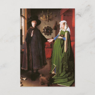 Portret van Giovanni Arnolfini en zijn vrouw Kaart