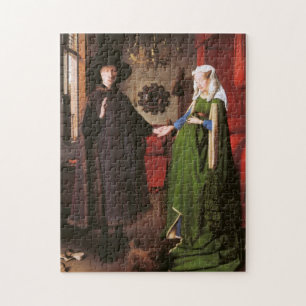 Portret van Giovanni Arnolfini en zijn vrouw Legpuzzel