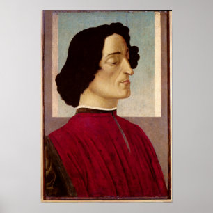 Portret van Giuliano de' Medici c.1480 Poster