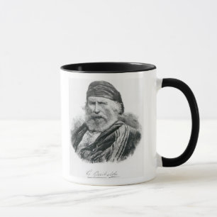 Portret van Giuseppe Garibaldi Mok