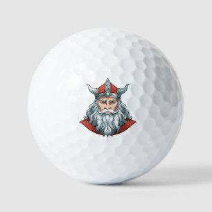 Portret van God Odin Golfballen