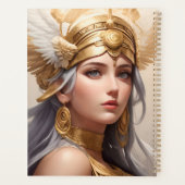 Portret van Godin Athena Planner (Achterkant)