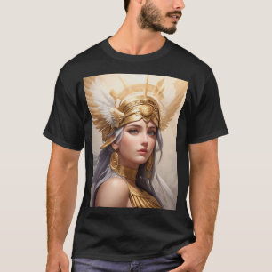 Portret van Godin Athena T-shirt